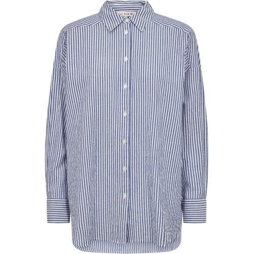 Sonja shirt - Navy/White 