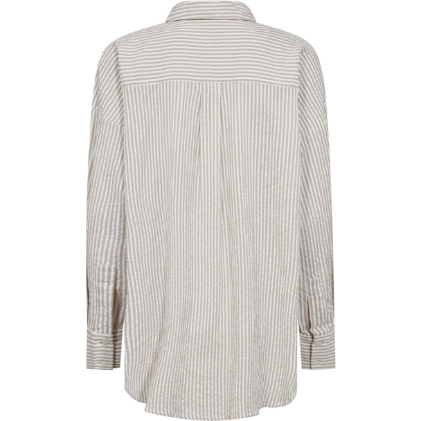 Sonja New Shirt - Sand/White  - Image 5