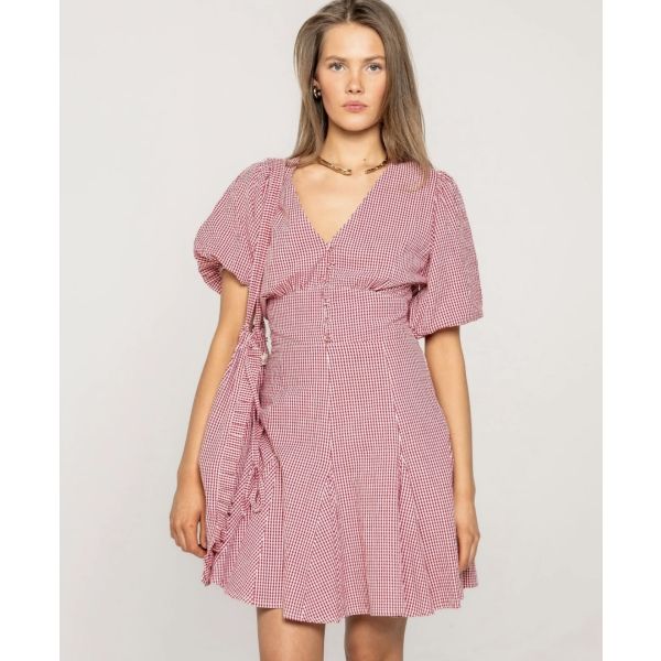 Bianca Dress - Tuscany Red 
