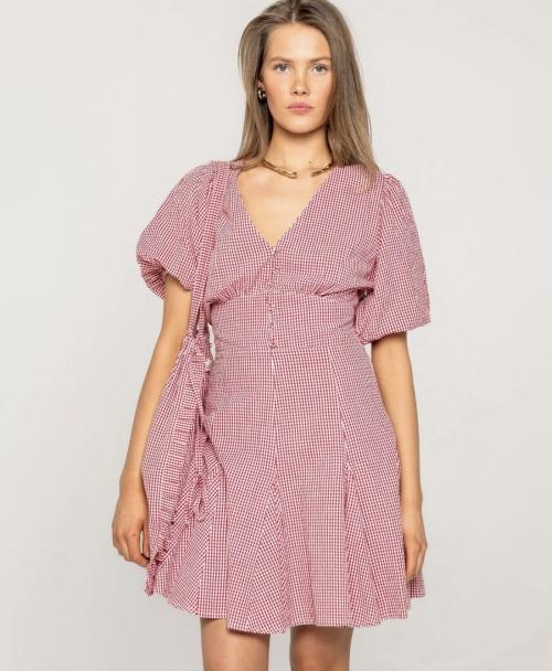 Bianca Dress - Tuscany Red 