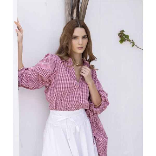 Amy Blouse - Tuscany Red 