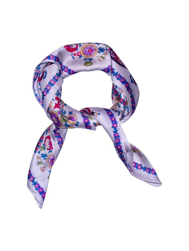 Skjerf Bunadslook Lilla 795662 - Image 1