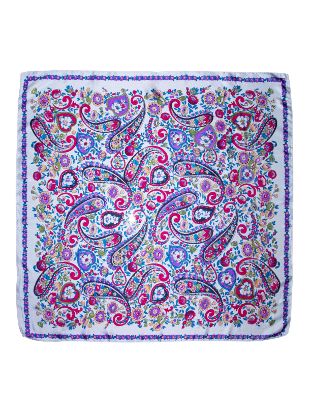 Skjerf Bunadslook Lilla 795662 - Image 2