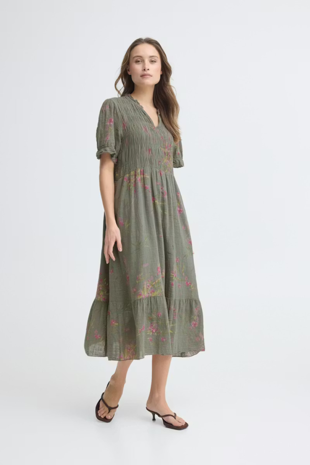 SBAlexa long dress, grønn - Image 1