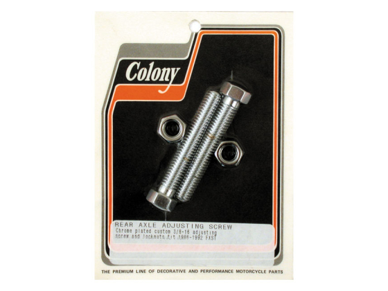  axle adjuster kit, hex chrome
