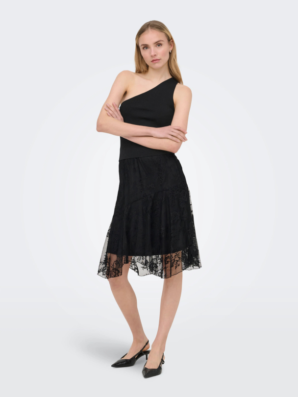 ONLHOPI MIDI LACE SKIRT WVN EX - Image 3