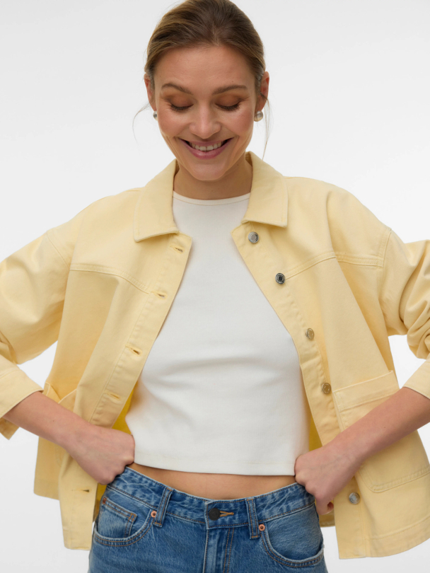 VMJAMIE LS DENIM SHACKET MIX GA NOOS - Image 5
