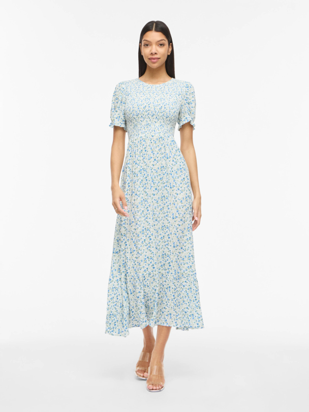 VIGREIS S/S O-NECK ANKLE DRESS/RN - Image 3