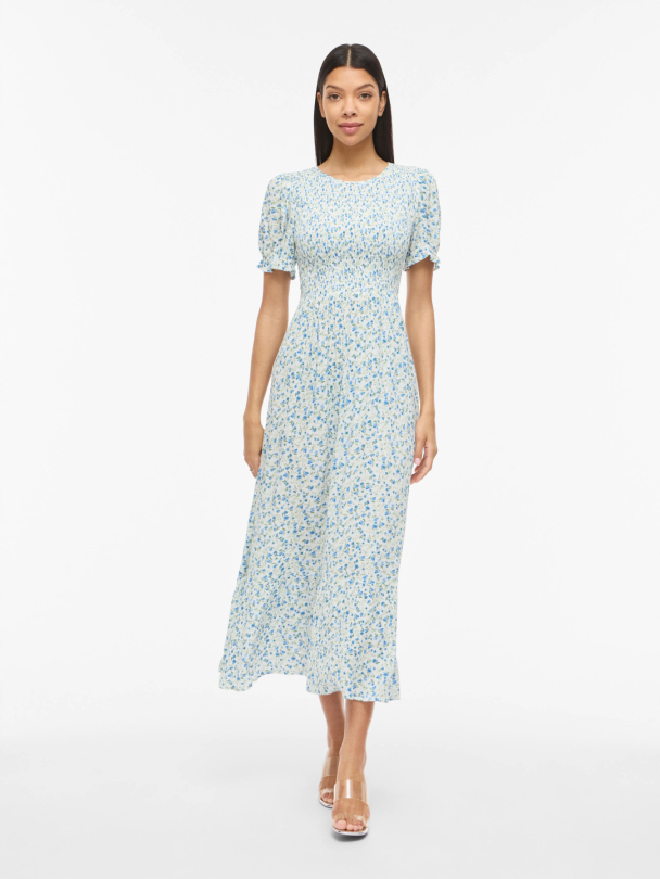 VIGREIS S/S O-NECK ANKLE DRESS/RN - Image 6