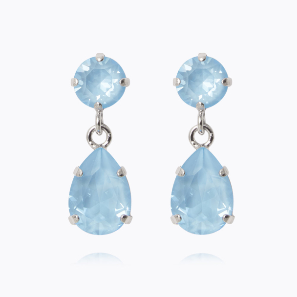 Mini Drop Ring - Rhodium Sky Ignite 