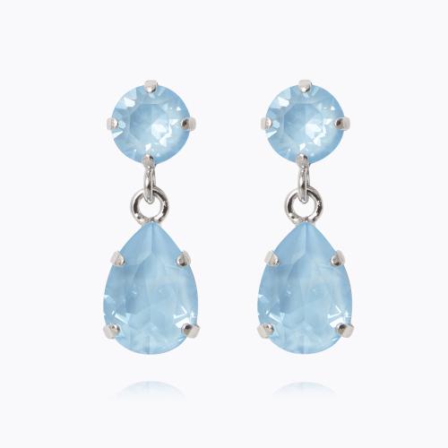 Mini Drop Ring - Rhodium Sky Ignite 
