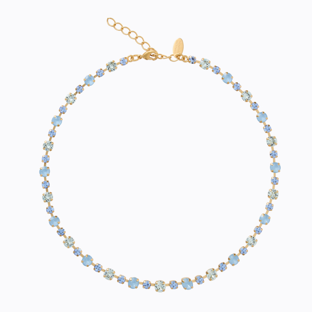 Calanthe Necklace - Gold Sky Combo 