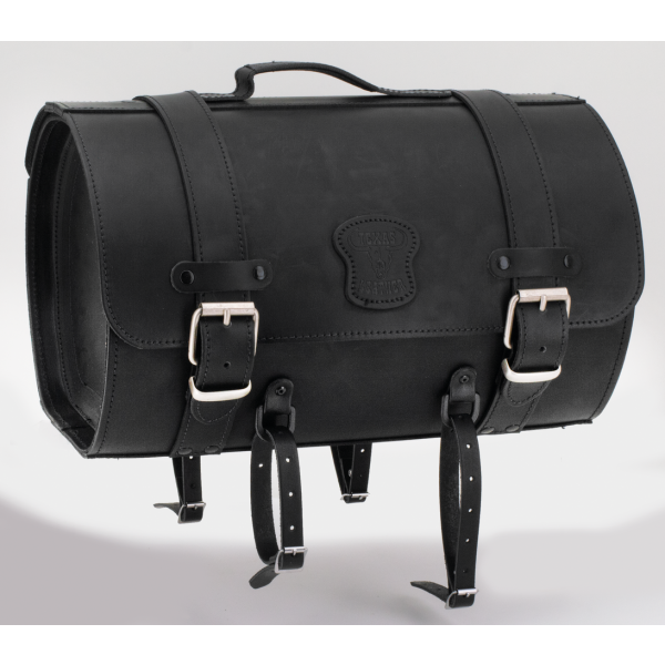 TEXAS LEATHER ROUND BIG BAG