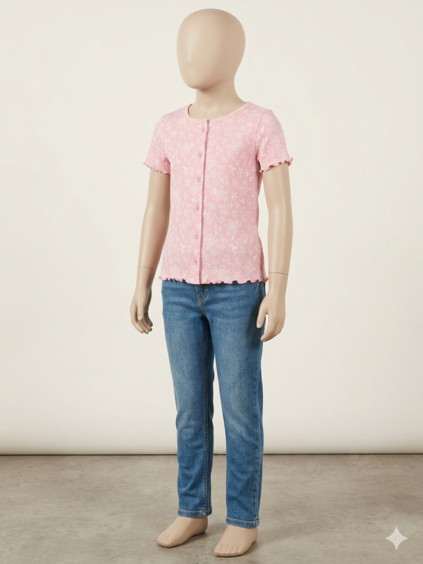 NKFvemia T-skjorte Rosa - Image 2