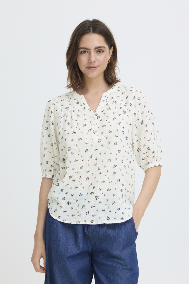 FRbobbi Bluse Blomster - Image 1