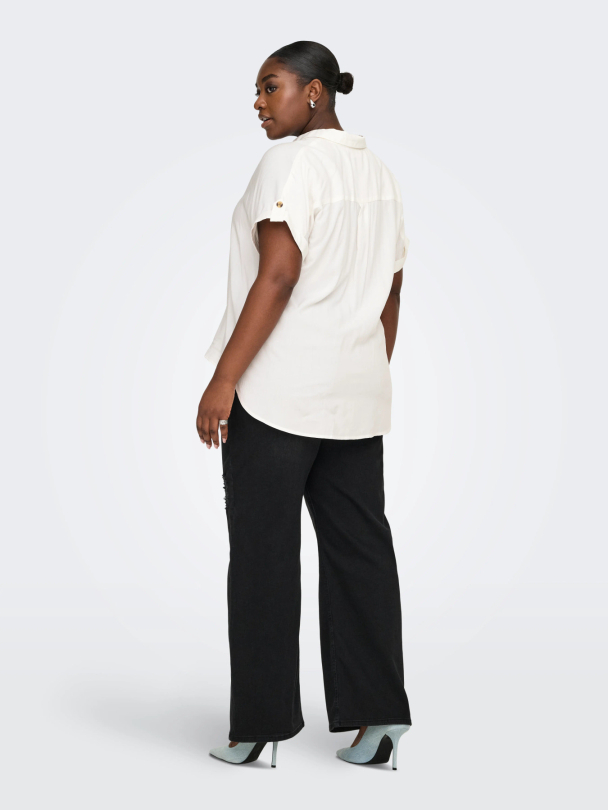 CARYASMIN SHIRT S/S WVN NOOS - Image 2