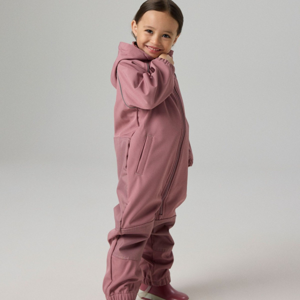 NMMAlfa softshelldress, rosa - Image 1