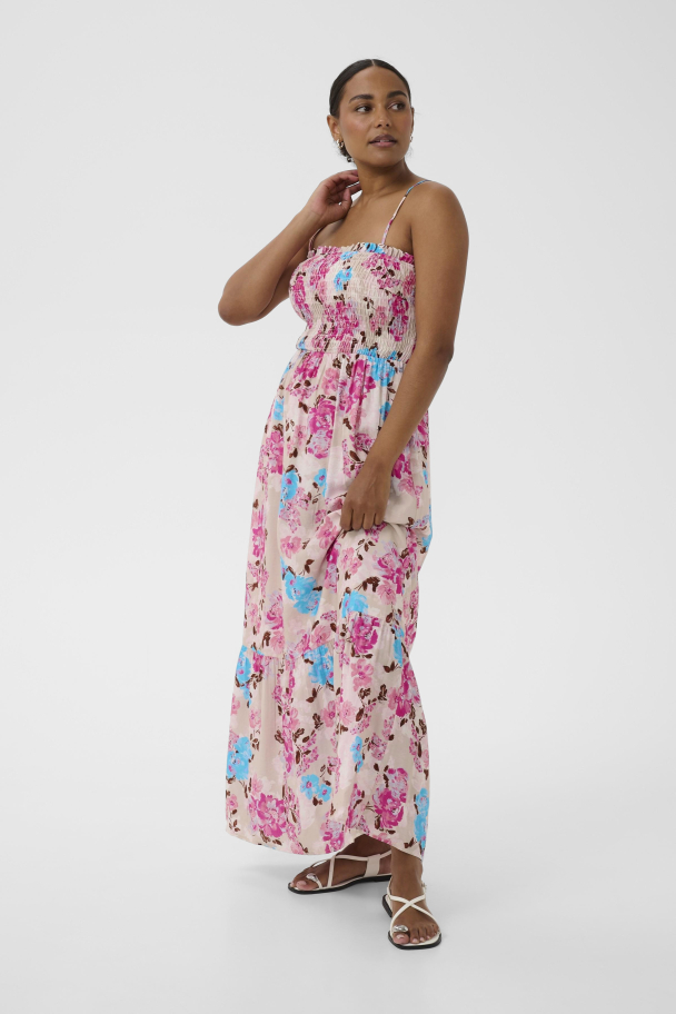 KAhaisley Kjole Rosa/turkis - Image 3