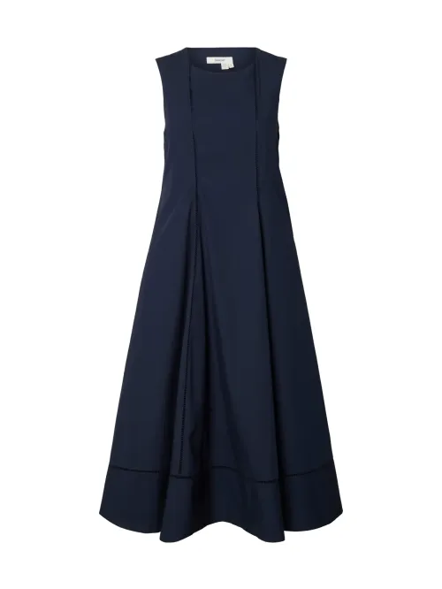 Delia Midi Ladder Stitch Dress