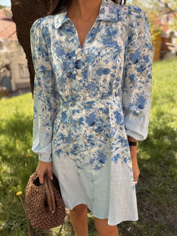 Cleo dress - Skyway/Cleo Print  - Image 1