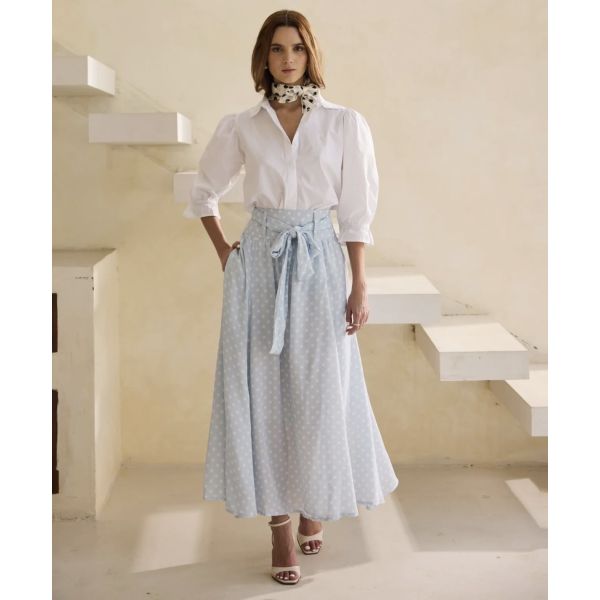 Vanja Skirt - Delicate Blue 