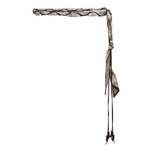 MorisonCC Off-White Scarf Mix Belt fra Co'Couture