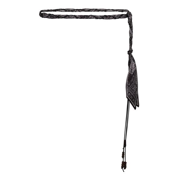 MorisonCC Black Scarf Mix Belt fra Co'Couture