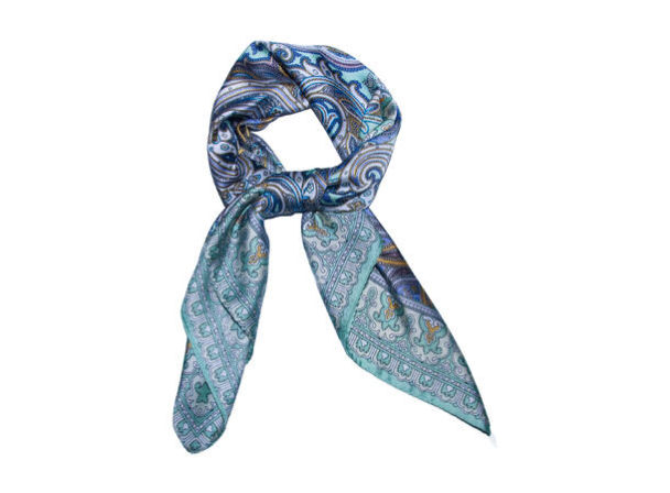 Skjerf Paisley Grønn 795882 - Image 1