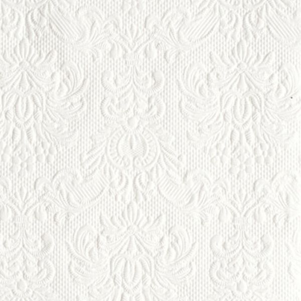 SERVIETTER KAFFE ELEGANCE White