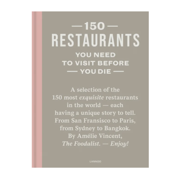 150 RESTAURANTS YOU NEED TO VISIT BEFORE YOU DIE