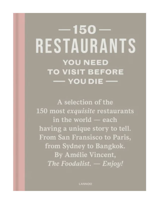 150 RESTAURANTS YOU NEED TO VISIT BEFORE YOU DIE