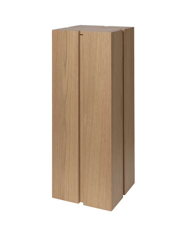 Parcel Pidestall H90 - Lys eik - Image 1