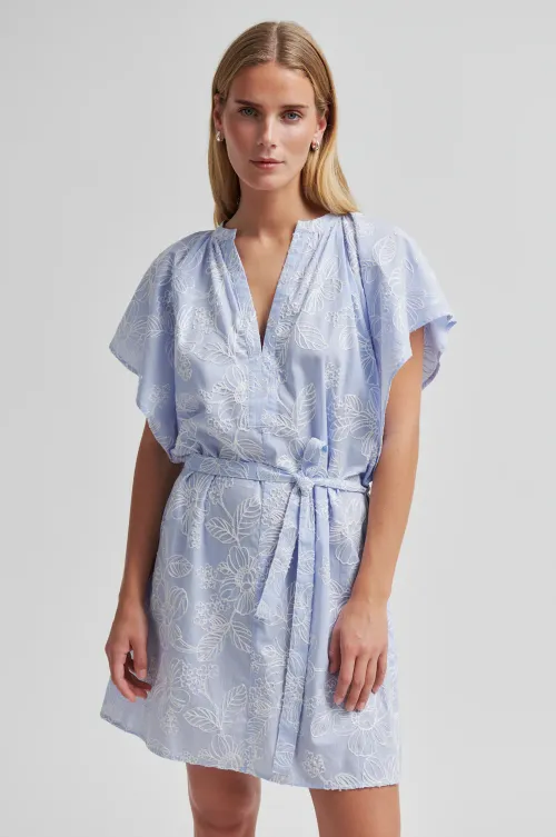 Aubrey Dress - Cashmere Blue