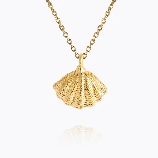 Mira Shell Necklace - Gold 