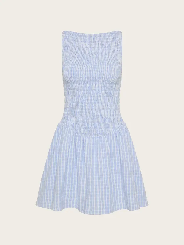 Martina Mini Dress - Paloma Check  - Image 2