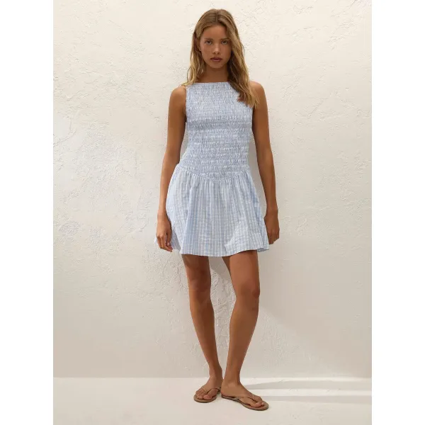 Martina Mini Dress - Paloma Check 