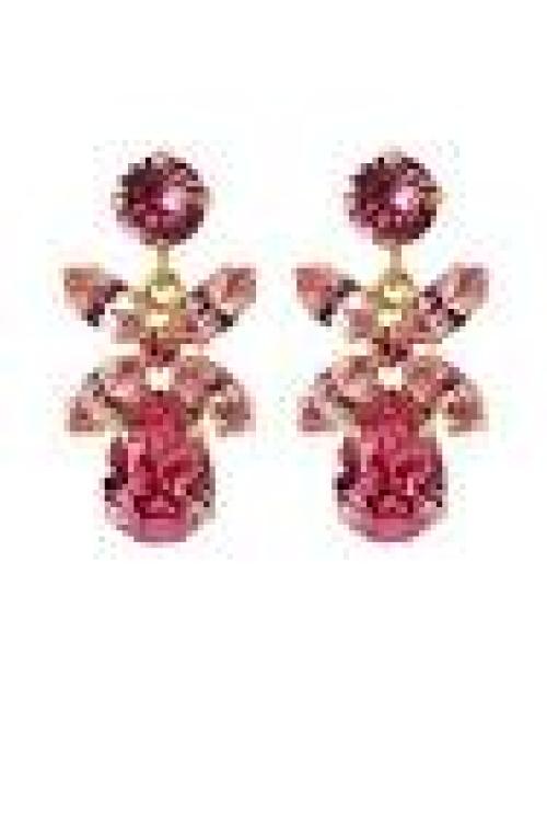 Mini Dione Earrings - Gold Light Rose Combo 