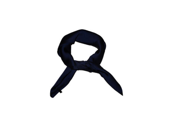 Skjerf Ensfarget Marine