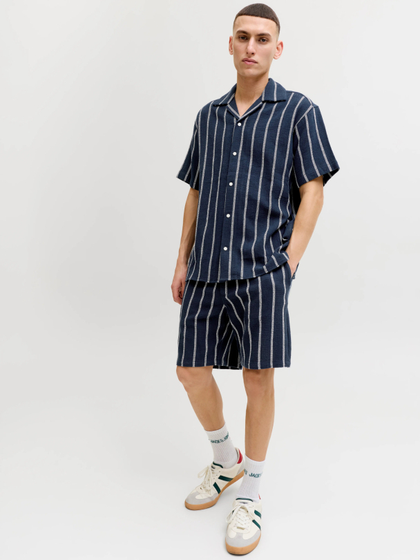 JPSTJAIDEN COBA STRIPE JOG SHORTS REG LN - Image 4