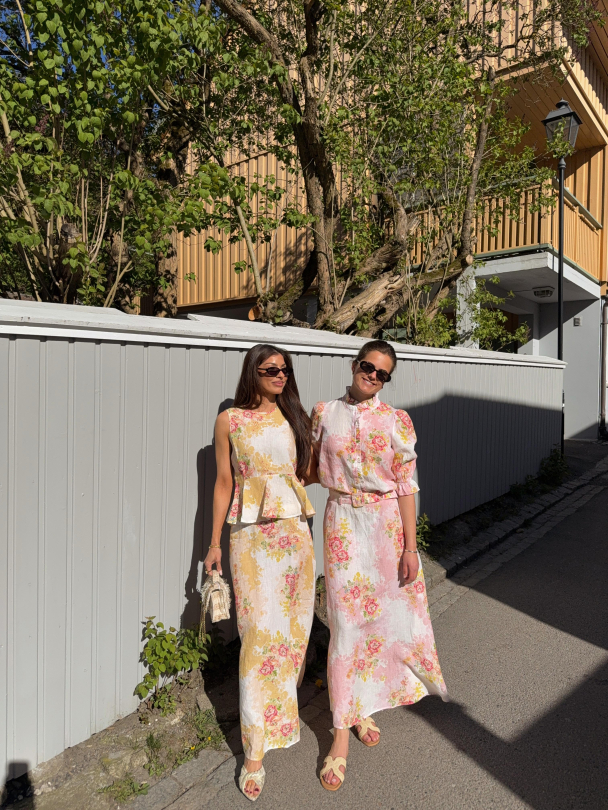Linen Maxi Skirt - Amore - Image 4
