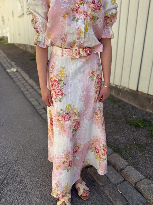 Linen Maxi Skirt - Amore