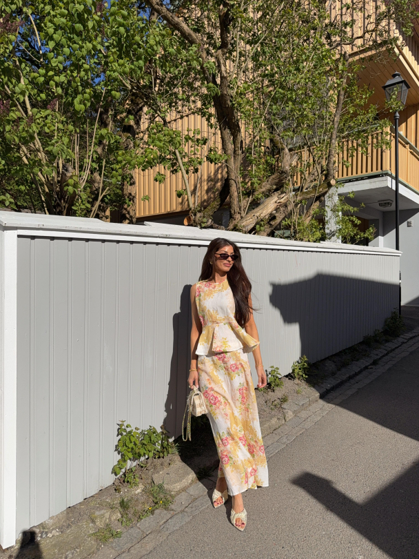 Linen Maxi Skirt - Amore - Image 6