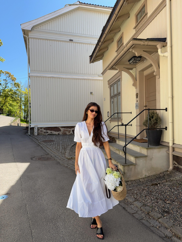 Maria Dress - Sugar White  - Image 2