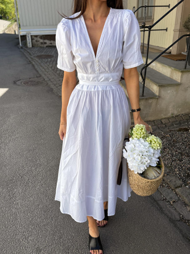 Maria Dress - Sugar White  - Image 1