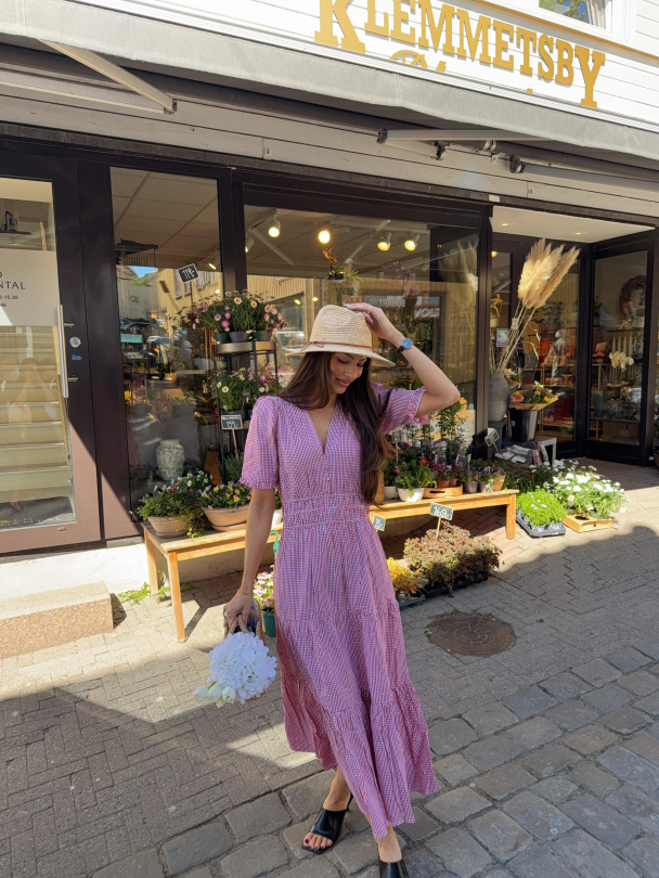 Mina Dress - Tuscany Red  - Image 2