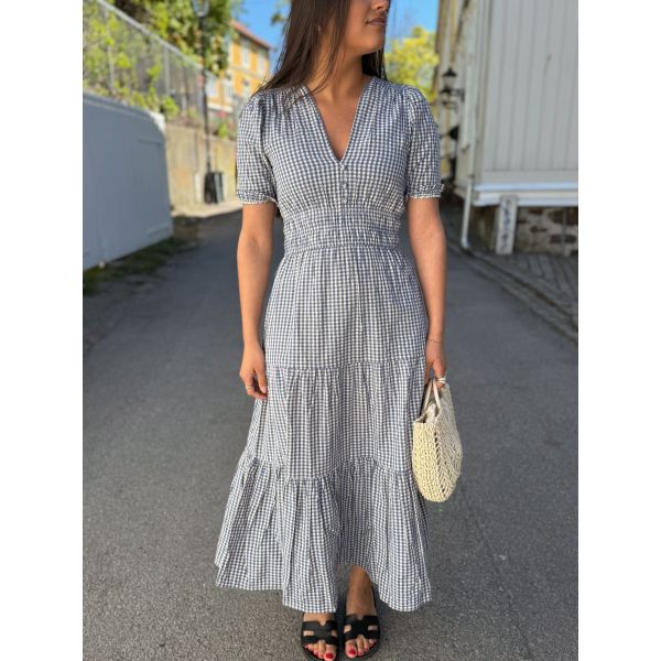 Mina Dress - Misty Blue 