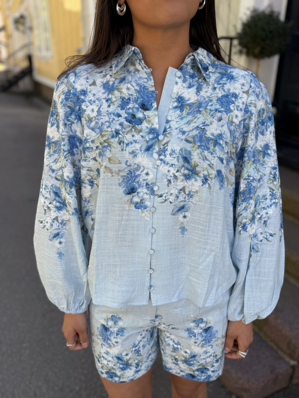 Cleo Shirt - Skyway/Cleo Print  - Image 1
