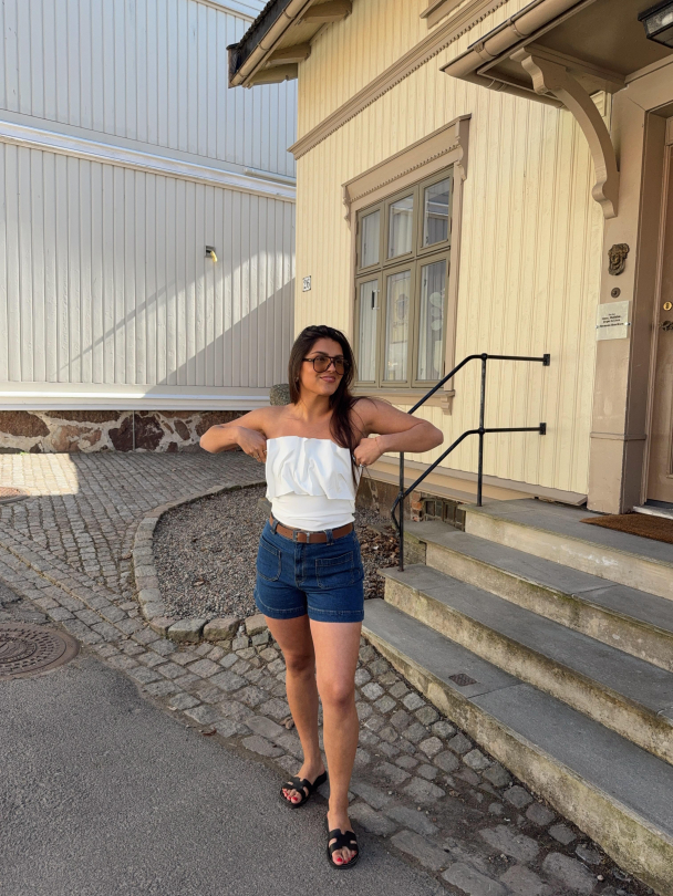 Nema Denim Shorts  - Image 7