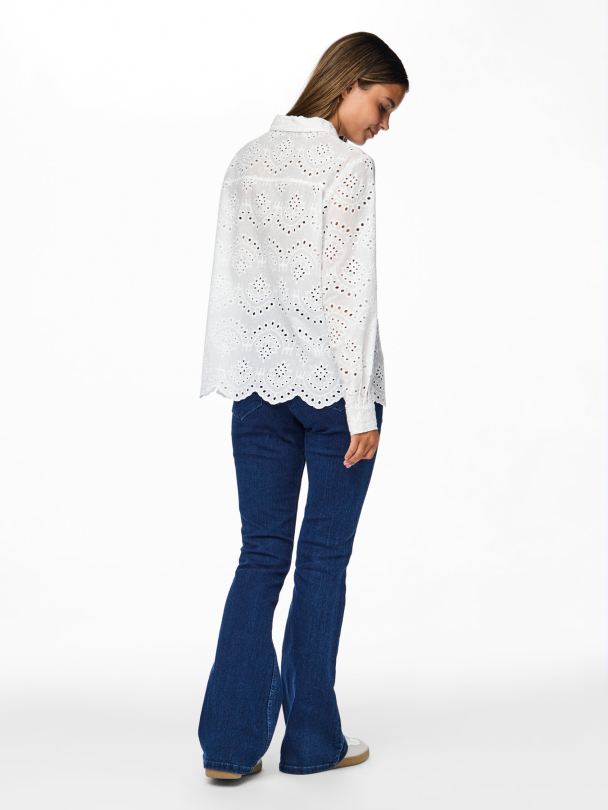 PCVILDE LS SHIRT WVN NOOS - Image 2