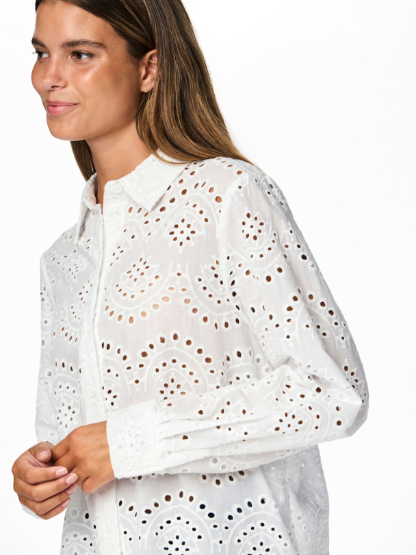 PCVILDE LS SHIRT WVN NOOS - Image 5